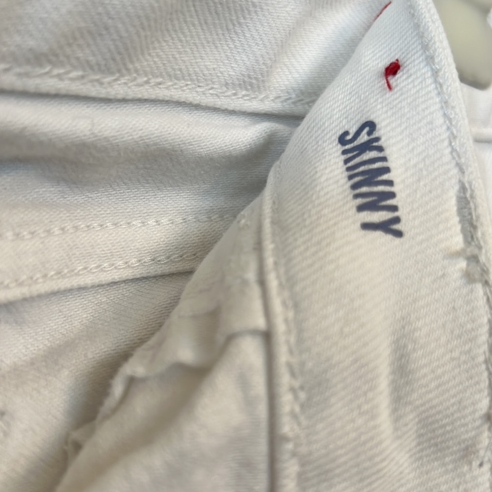 Banana Republic white ankle length skinny jeans - Picture 4 of 4